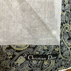 Christian Dior Paisley handkerchief bandana
